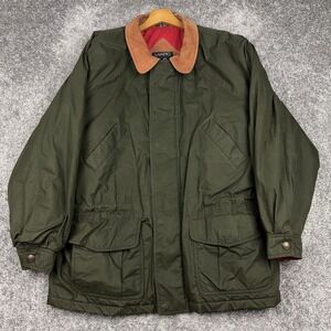 Andrew Marc Chore Jacket Men's XL Green Insulated Thermoloft‎ Designer Preppy